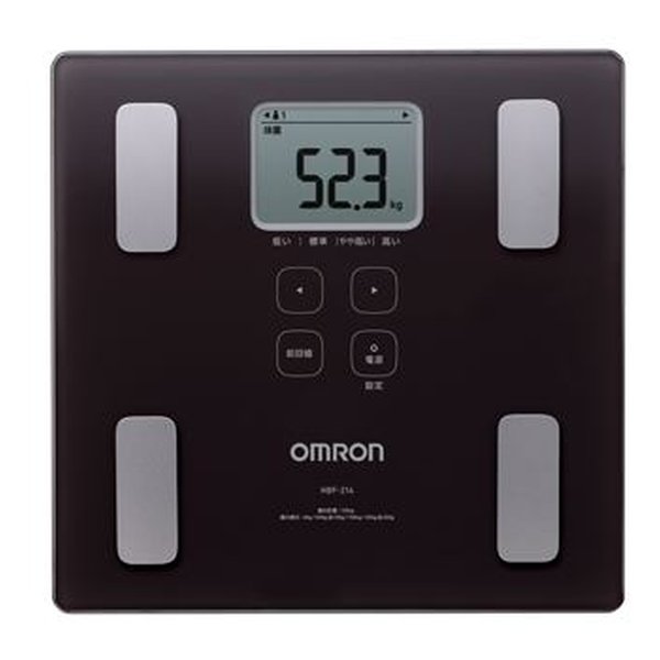 他サイト： OMRON オムロン体重体組成計 HBF-214-BW カラダスキャン ブラウン HBF-214-BW(2575153)代引不可の商品画像