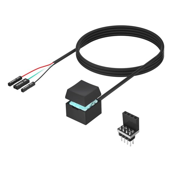 他サイト： AINEX アイネックスPCパーツ 電源スイッチ 有線リモコン DTE-03(2578341)の商品画像