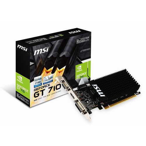 他サイト： MSI エムエスアイGeForce GT710 GDDR3 2GB グラフィックスボード GT 710 2GD3H LP(239の商品画像