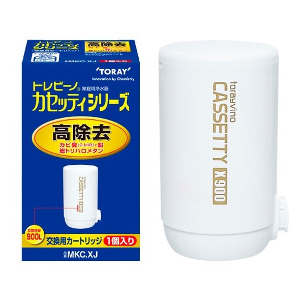 他サイト： 東レ TORAY交換用カートリッジ トレビーノ カセッティシリーズ 高除去タイプ 1個入り MKC.XJ(2588186)代引不の商品画像