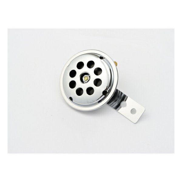 他サイト： DAYTONA デイトナホーン12V 外径φ70 ステー丸穴φ6 クロームメッキ D96223(2456056)の商品画像