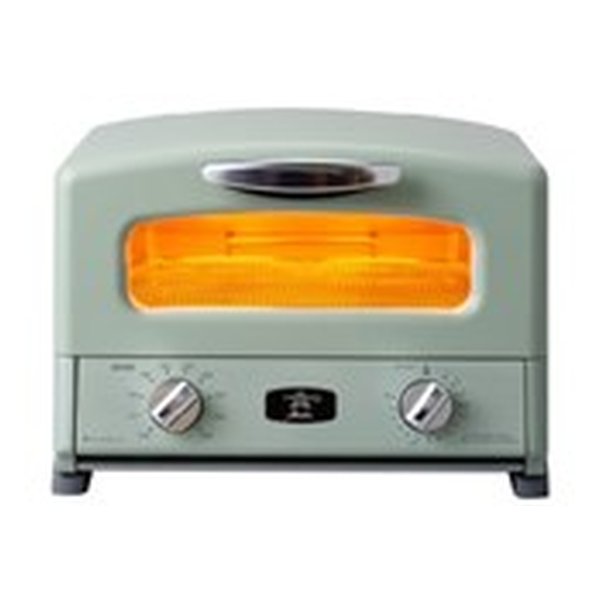 他サイト： 日本エー・アイ・シー(二ホンエーアイシー)Aladdin グラファイト グリル&トースター 4枚焼き/グリーン AGT-G13Bの商品画像