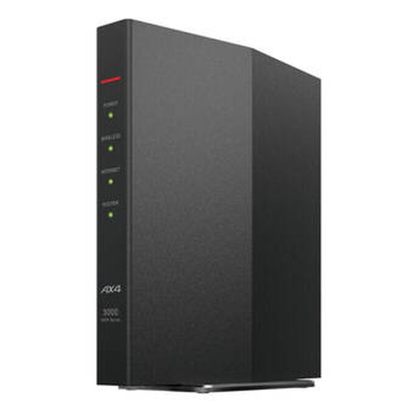 他サイト： BUFFALO バッファロー無線LAN親機 WiFiルーター 11axWiFi6/Ipv6対応 ブラック WSR-3000AX4の商品画像
