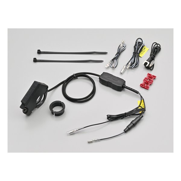 他サイト： DAYTONA デイトナバイク専用電源 スレンダーUSB QC3.0対応 Type-A 41372(2587617)代引不可 送の商品画像