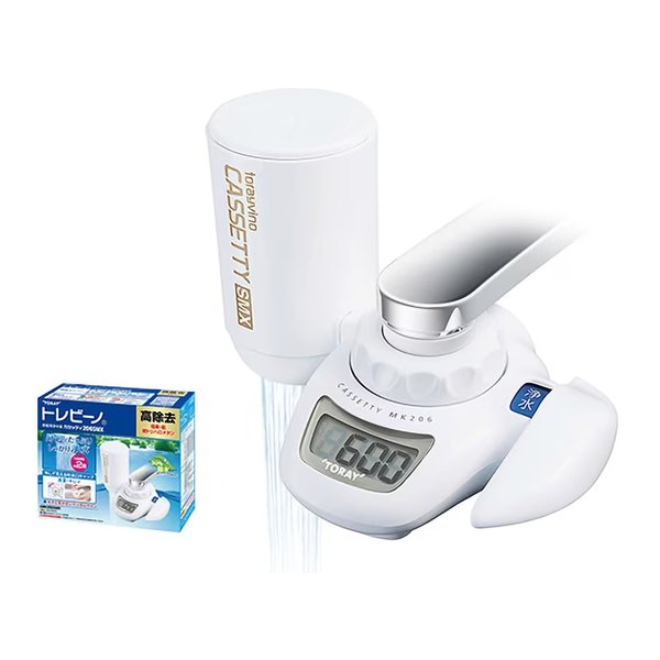 他サイト： 東レ TORAY浄水器 トレビーノ カセッティ206SMX 蛇口連結型 高除去タイプ カートリッジ1個付 MK206SMX(25の商品画像