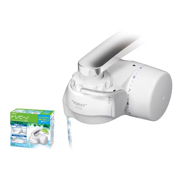 他サイト： 東レ TORAYトレビーノスーパースリム705T 蛇口連結 トリハロメタン塩素カビ臭除去 カートリッジ1 SX705T(2588の商品画像