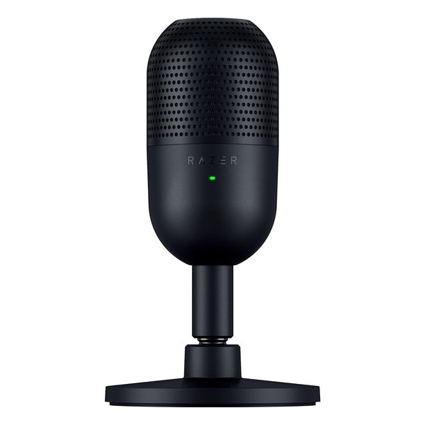 他サイト： Razer レーザーSeiren V3 Mini タップトゥミュート機能搭載 超小型 USB マイク ブラック RZ19-050の商品画像