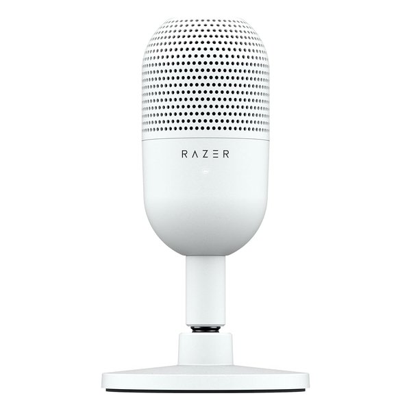 他サイト： Razer レーザーSeiren V3 Mini タップトゥミュート機能搭載 超小型 USB マイク ホワイト RZ19-050の商品画像