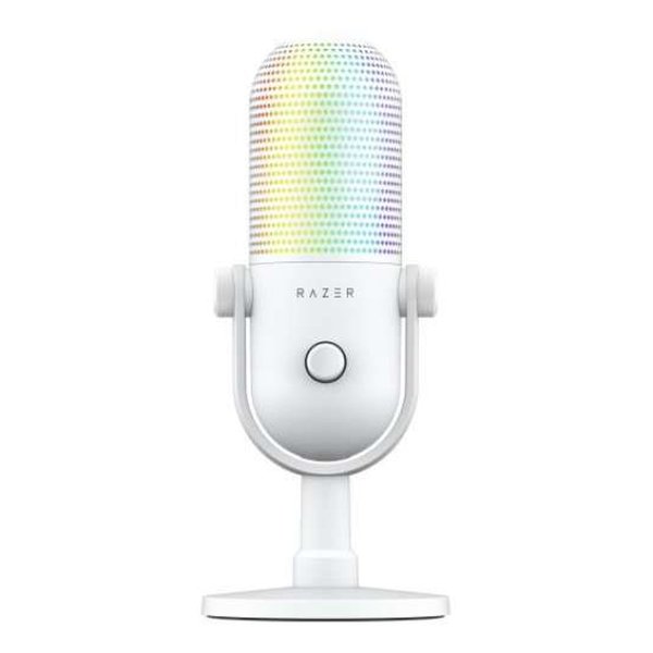 他サイト： Razer レーザーSeiren V3 Chroma White Edition ゲーミングマイク RZ19-05060200-の商品画像