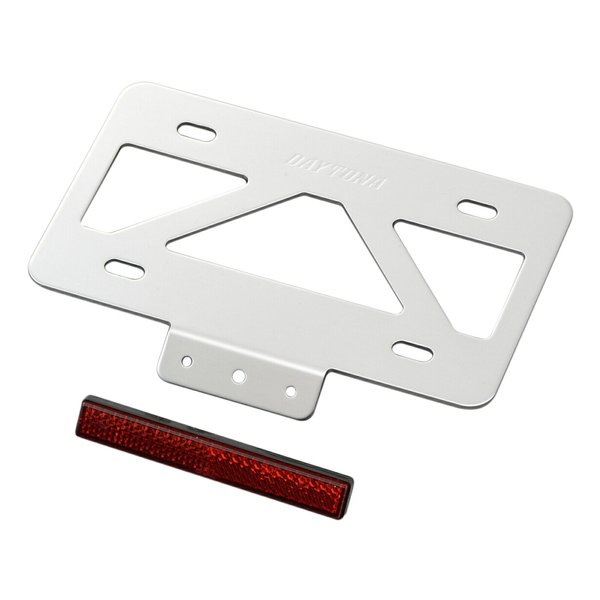 他サイト： DAYTONA デイトナ軽量ナンバープレートスタビライザー リフレクター付き S 原付用角型 クリアー D99641(24921の商品画像