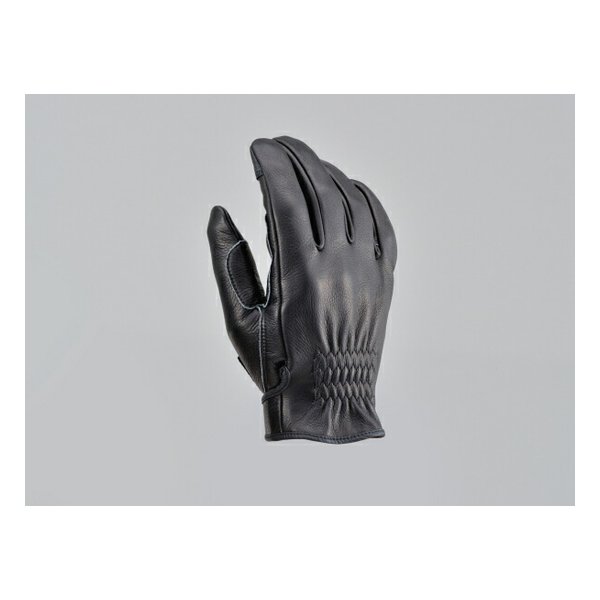 他サイト： Henly Begins ヘンリービギンズバイクグローブ HBG-037内縫いガンカットショート ブラック Sサイズ D1518の商品画像