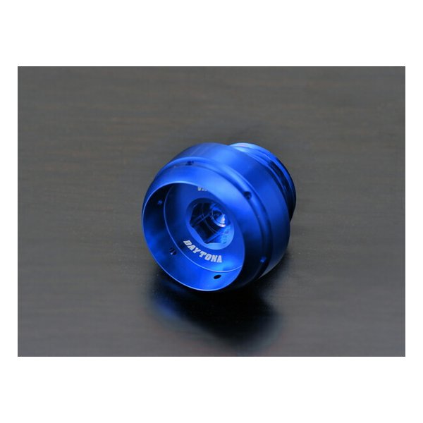 他サイト： DAYTONA デイトナアルミビレットオイルフィラーキャップ BULLETタイプ M20×P2.5 ブルー D98400(249の商品画像