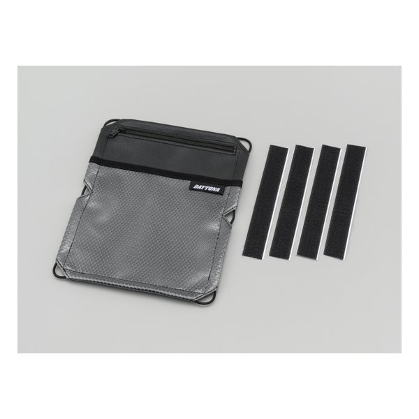 他サイト： DAYTONA デイトナ書類入れ 車検証など シート下を有効活用 シートインポケット Mサイズ 25034(2556978)代引の商品画像