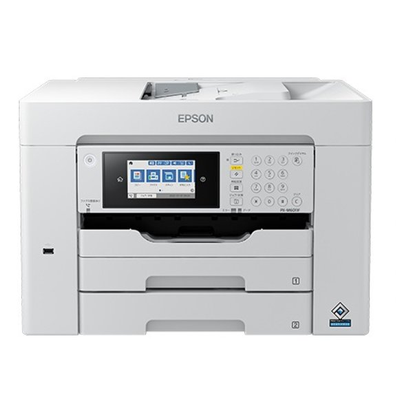 他サイト： EPSON エプソンビジネスプリンター A3インクジェット複合機 カラー/2段カセット/ホワイト PX-M6011F(25025の商品画像