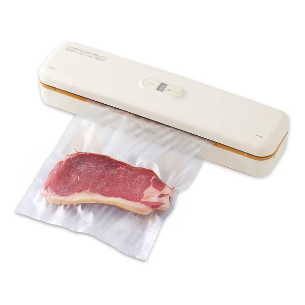 他サイト： IRIS OHYAMA アイリスオーヤマ真空パック機 スリムタイプ ホワイト VPF-S50(2648619)代引不可の商品画像