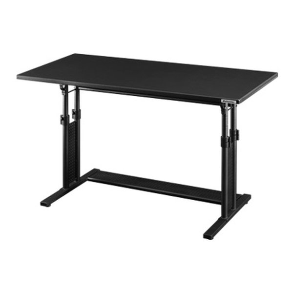 他サイト： Bauhutte バウヒュッテゲーミングデスク 昇降式/幅1200mm/ブラック BHD-1200M(2448345)代引不可の商品画像