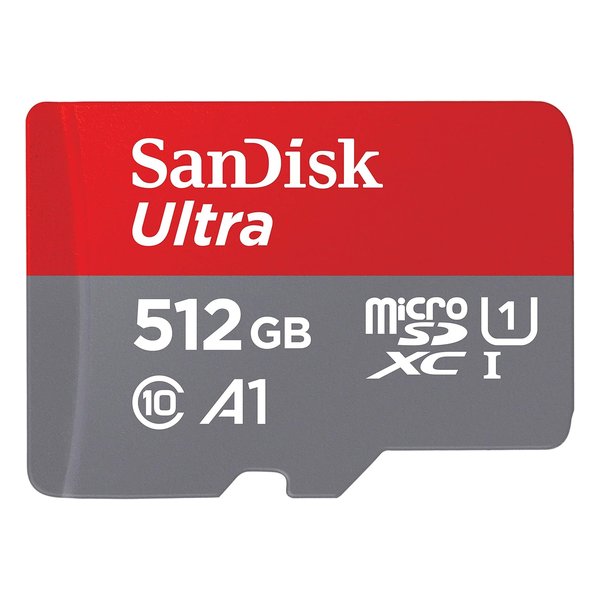 他サイト： SANDISK サンディスクmicroSDXCカード 512GB A1対応 SanDisk Ultraシリーズ SDSQUAC-の商品画像