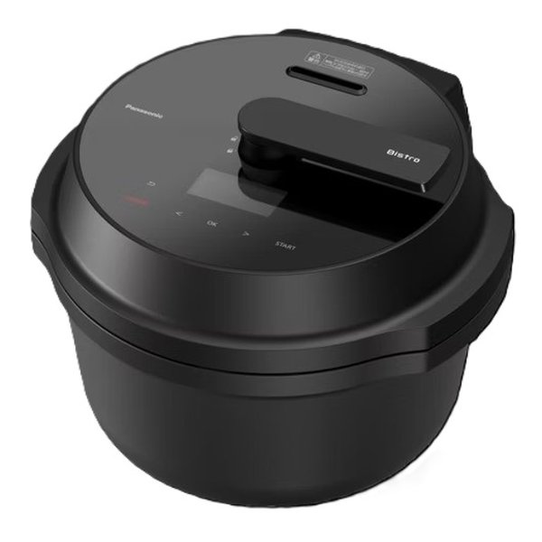 他サイト： Panasonic パナソニック自動調理鍋 オートクッカー ビストロ 圧力搭載/ブラック NF-AC1000-K(2666967の商品画像