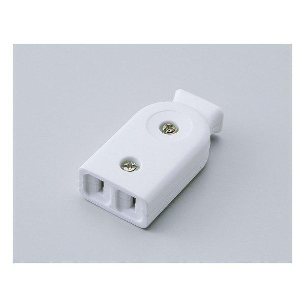 他サイト： ELPA エルパ平型ボディ 平形コード用/125V/15A/ホワイト A-23H W(2209482)代引不可の商品画像