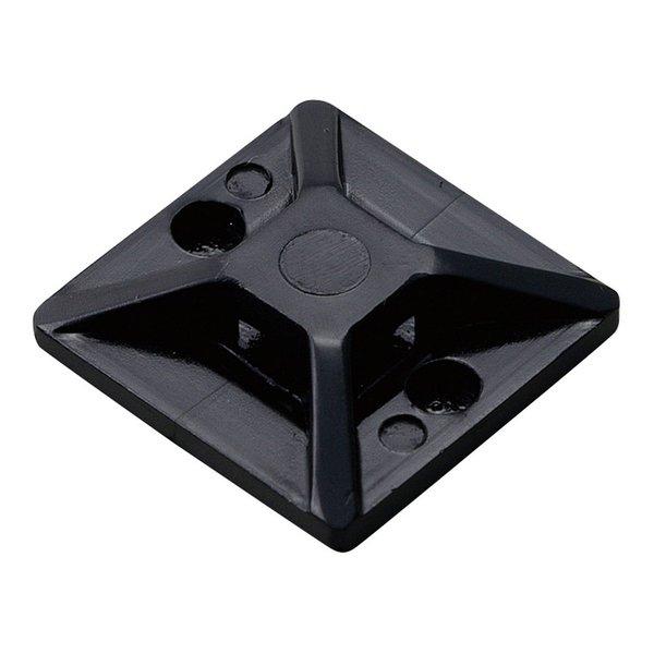 他サイト： ELPA エルパ結束バンドベース 適合幅3.6mm以下/ブラック/10個入 KBB-N2010P BK(2662426)代引不可の商品画像