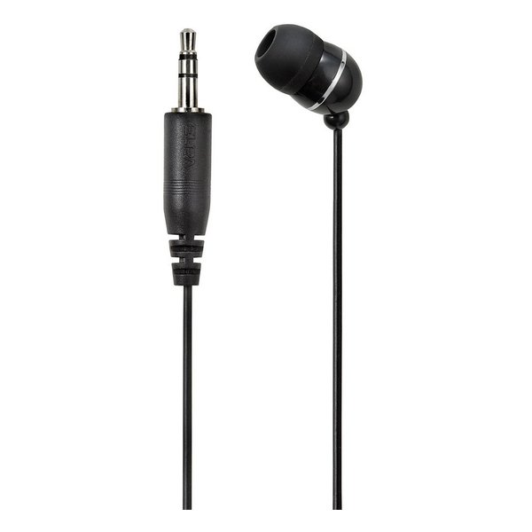 他サイト： ELPA エルパ片耳で左右の音声を聴けるイヤホン カナル型 1.2m ブラック RE-STK01 BK(2333093)代引不可の商品画像