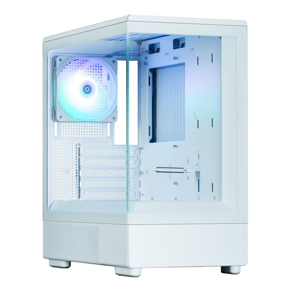 他サイト： zalman ザルマンミニタワー型PCケース P10 White microATX/ピラーレス構造/メッシュパネル/ホワイト Pの商品画像