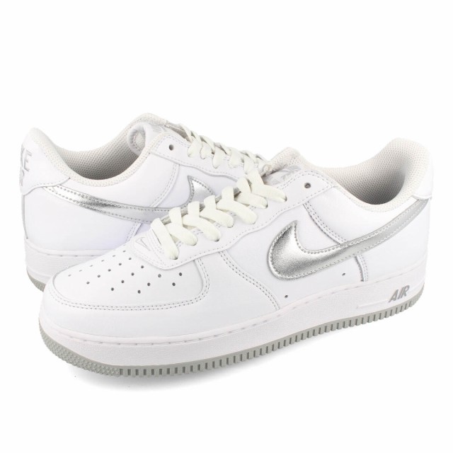 air force 1 low retro silver metallic