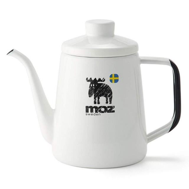 やかん 白 Ih対応 モズ 1 0l ドリップポット Moz 富士ホーロー ケトルの通販はau Pay マーケット やかん屋