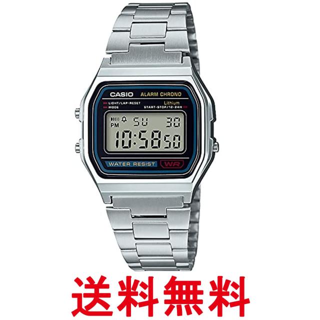 他サイト： カシオ A158WA-1JH カシオコレクション スタンダードウォッチ  腕時計 CASIO 送料無料の商品画像