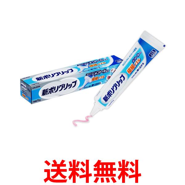他サイト： 新ポリグリップ 部分 総入れ歯安定剤 極細ノズル メントール配合 70g 送料無料の商品画像