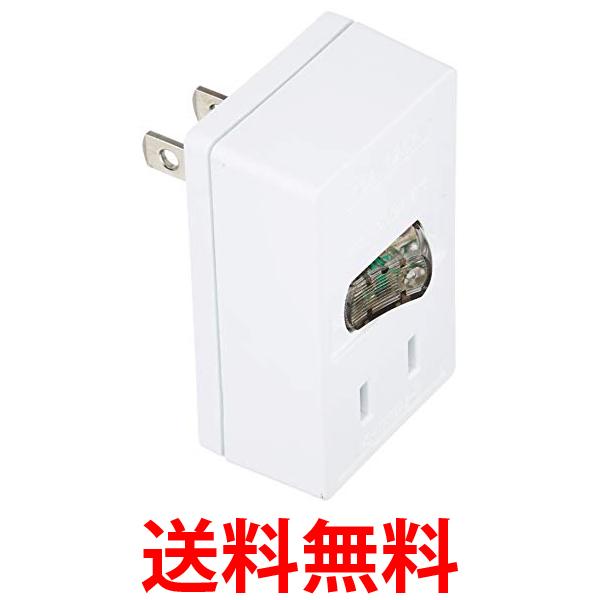 他サイト： オーム電機 HS-TMP2A2-W LEDスイッチ節電タップ 2個口 送料無料の商品画像