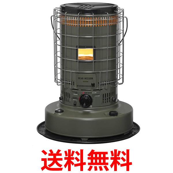 他サイト： トヨトミ KS-GE67 G オリーブ 対流式石油ストーブ ギアミッション コンクリート 24畳 木造 17畳 送料無料の商品画像
