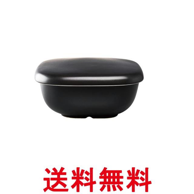他サイト： ハリオ GO-2-B-W HARIO ご飯釜のおひつ 電子レンジ対応 2合 陶器 送料無料の商品画像