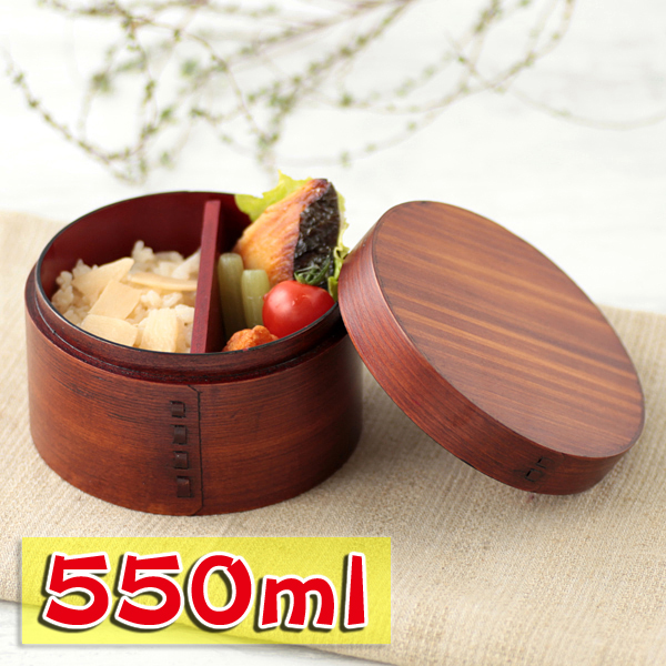 元田漆器　隅丸三段重6号　箱入り 飛騨春慶 元田漆器 隅丸三段重 伝統工芸品 木製 お重箱 | MUKU工房