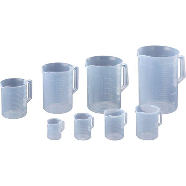 他サイト： 0 (株)サンプラテック サンプラ ポリプロピレン手付ビーカー 3L 1032-TN WO店の商品画像