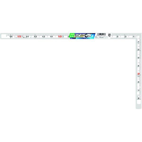 他サイト： シンワ測定(株) シンワ 曲尺平ぴた ホワイト 1尺6寸 表裏同目 1477634-TN WO店の商品画像