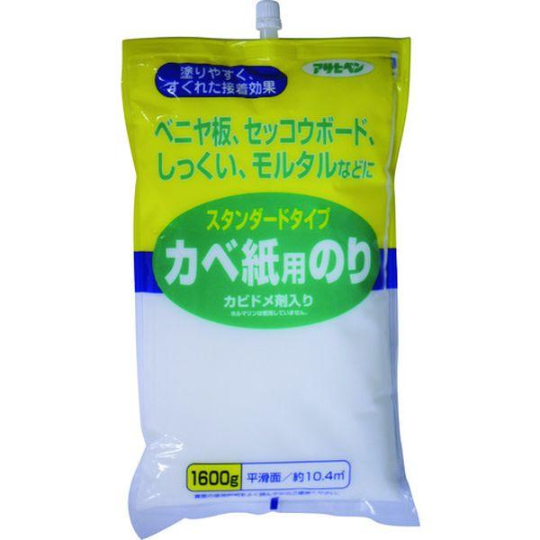 他サイト： (株)アサヒペン アサヒペン スタンダードタイプカベ紙用のり 1600G 765 156624-TN WO店の商品画像