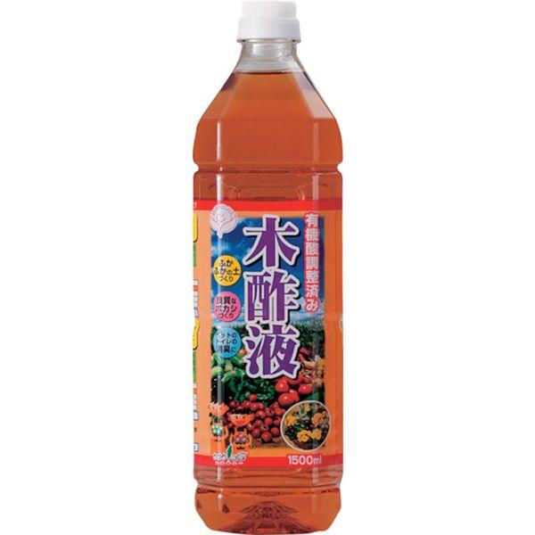 他サイト： 中島商事(株) トヨチュー 有機酸調整済木酢液1.5L 227391-TN WO店の商品画像