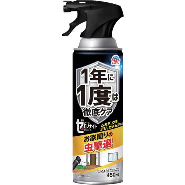 他サイト： アース製薬(株) アース 殺虫剤 ゼロノナイト イヤな虫用 ジェット 450mL(エアゾール) 227812 WO店の商品画像