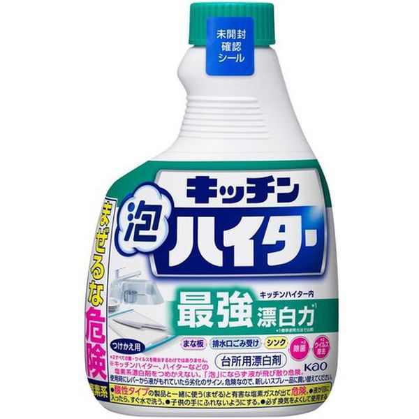 他サイト： 花王(株) Kao キッチン泡ハイター つけかえ用 435934 WO店の商品画像