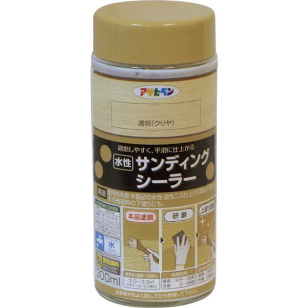 他サイト： (株)アサヒペン アサヒペン 水性サンディングシーラー 300ML 透明(クリヤ) 438492-TN WO店の商品画像