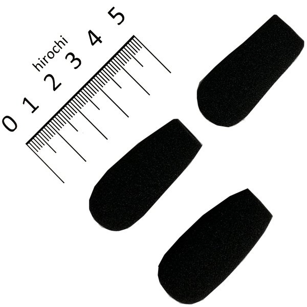 他サイト： サインハウス ビーコム B+COM アームマイクスポンジ 3個入 サインハウス ビーコム B+COM全製品対応 45414080の商品画像