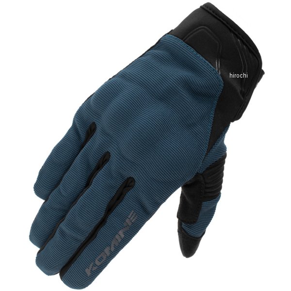 他サイト： コミネ KOMINE 春夏モデル プロテクトメッシュグローブ ブレイブ ネイビー Mサイズ 4582611217481 WO店の商品画像