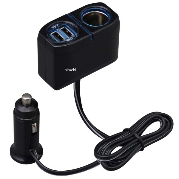 他サイト： セイワ 1DC+2USBコードソケット F275 WO店の商品画像