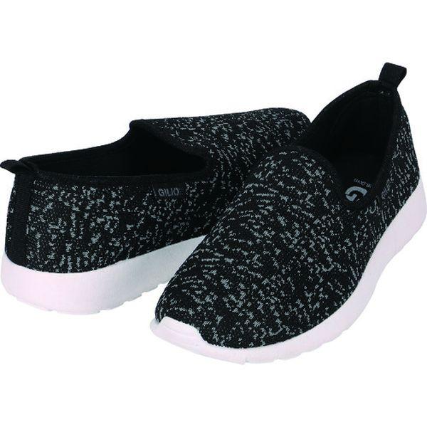 他サイト： 64089125  (株)カジメイク カジメイク 6408 GILIOワークシューズ ブラック 25.0 64089125-TNの商品画像