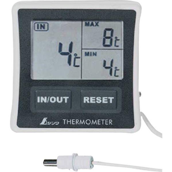 他サイト： シンワ測定(株) シンワ 冷蔵庫用デジタル温度計A最高最低/隔測式 73042-TN WO店の商品画像