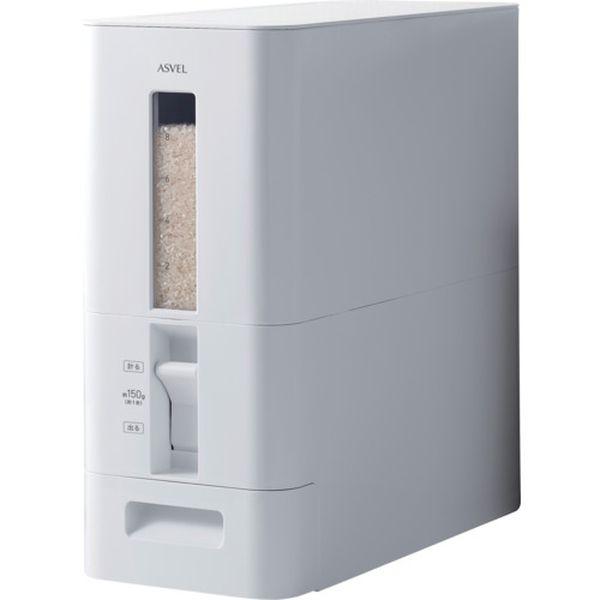 他サイト： アスベル(株) アスベル 米びつ S計量米びつ12Kg 752803 WO店の商品画像