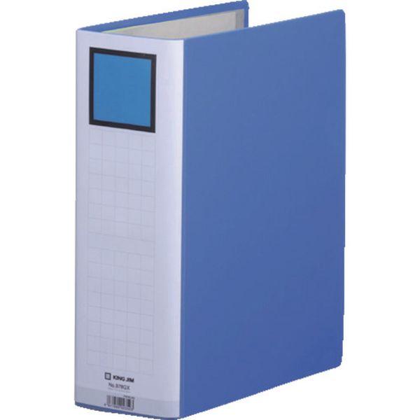 他サイト： (株)キングジム キングジム キングファイルG A4S 青 978GXBLUE WO店の商品画像