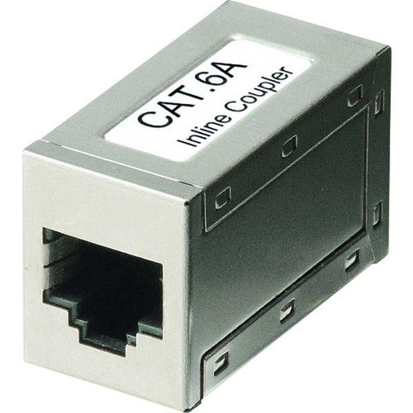 他サイト： ADTEX6ASTP  サンワサプライ(株) SANWA RJ-45中継アダプタ(カテゴリ6A STP) ADTEX6ASTP-の商品画像