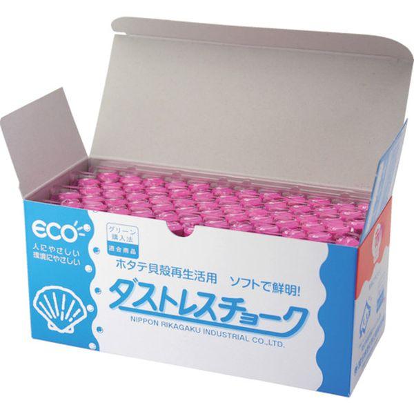 他サイト： DCC72R  日本理化学工業(株) ダストレス チョーク 72本入 赤 DCC72R-TN WO店の商品画像